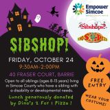 SibShops Event: October 24, 2025