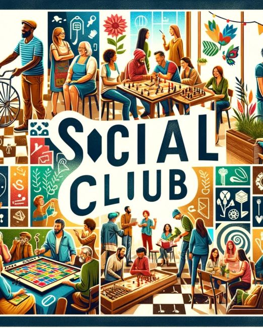 social club poster