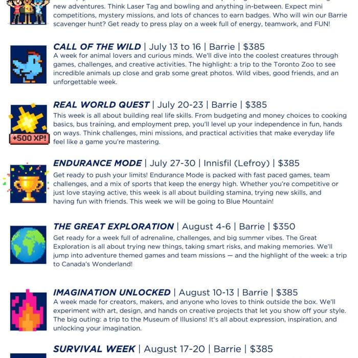 Summer Adventures Youth Camp