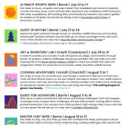 Summer Adventures Youth Camp