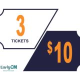 EarlyON Raffle - 3 Tickets