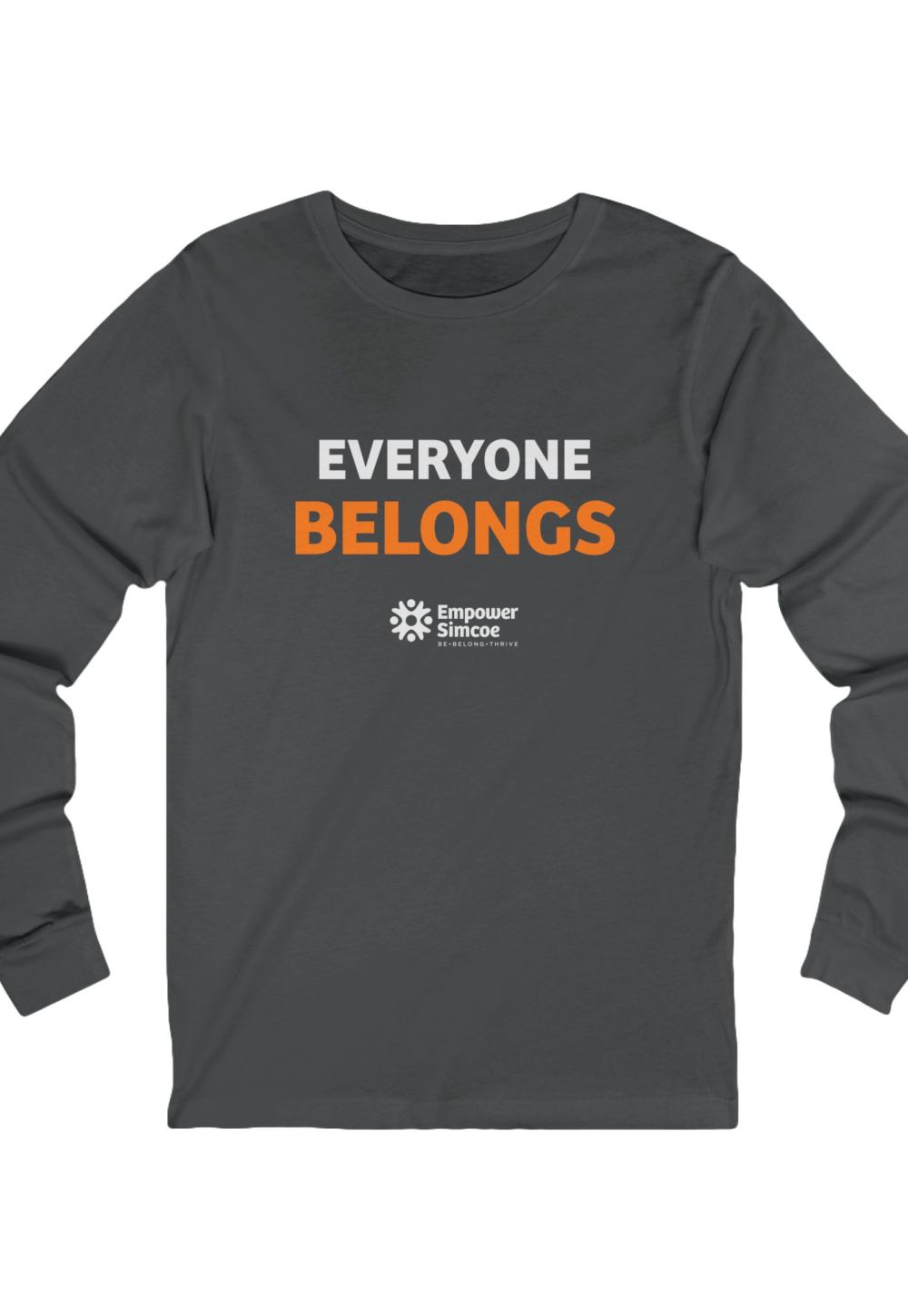 Everyone Belongs Long-Sleeve Tee — Empower Simcoe