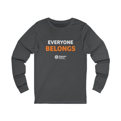 Everyone Belongs Long-Sleeve Tee — Empower Simcoe