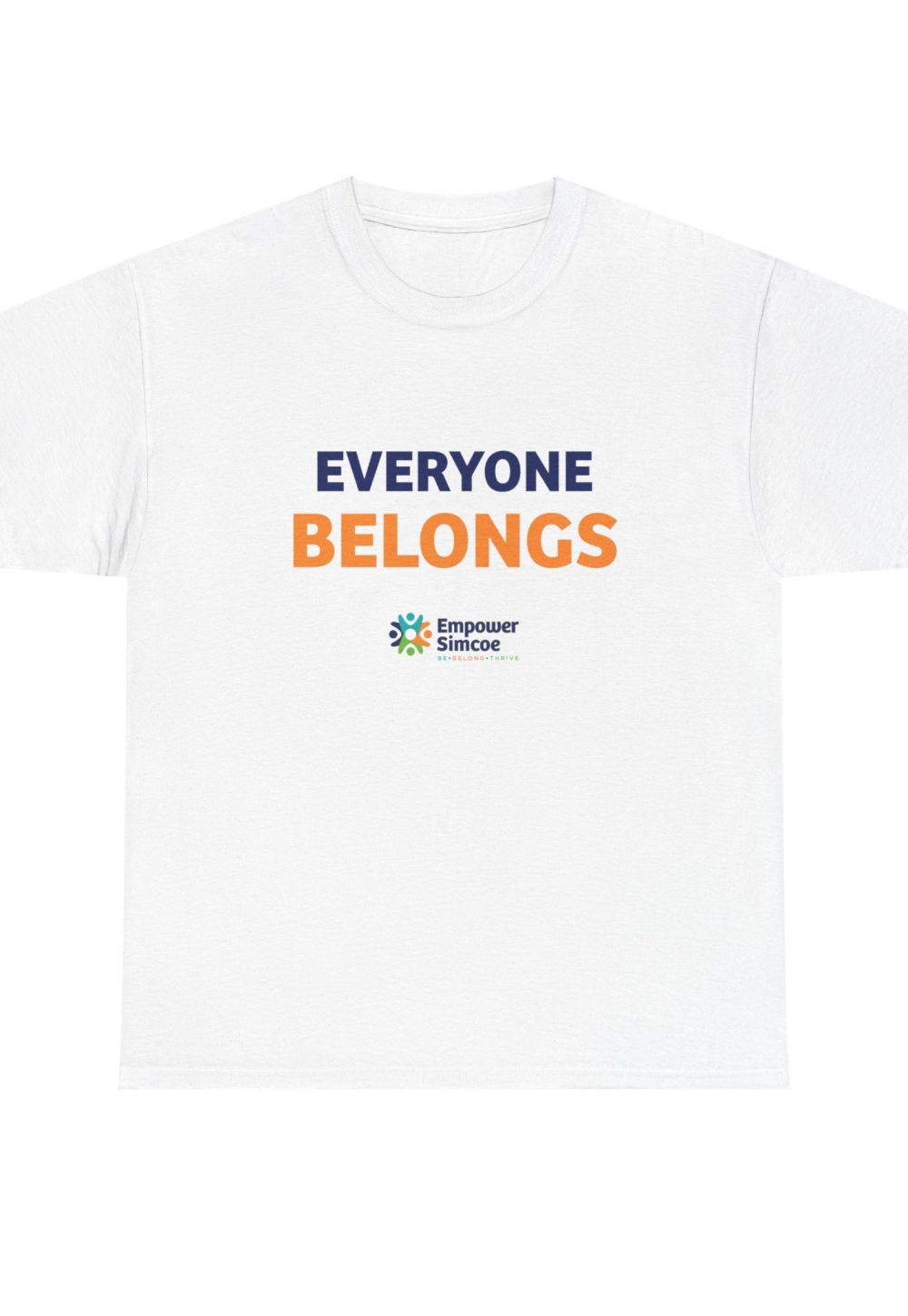 Everyone Belongs Tee — Empower Simcoe
