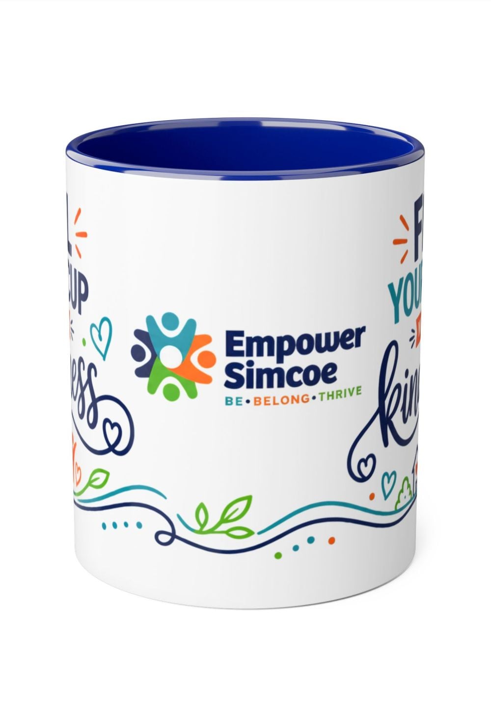 Fill Your Cup With Kindness Mug — Empower Simcoe