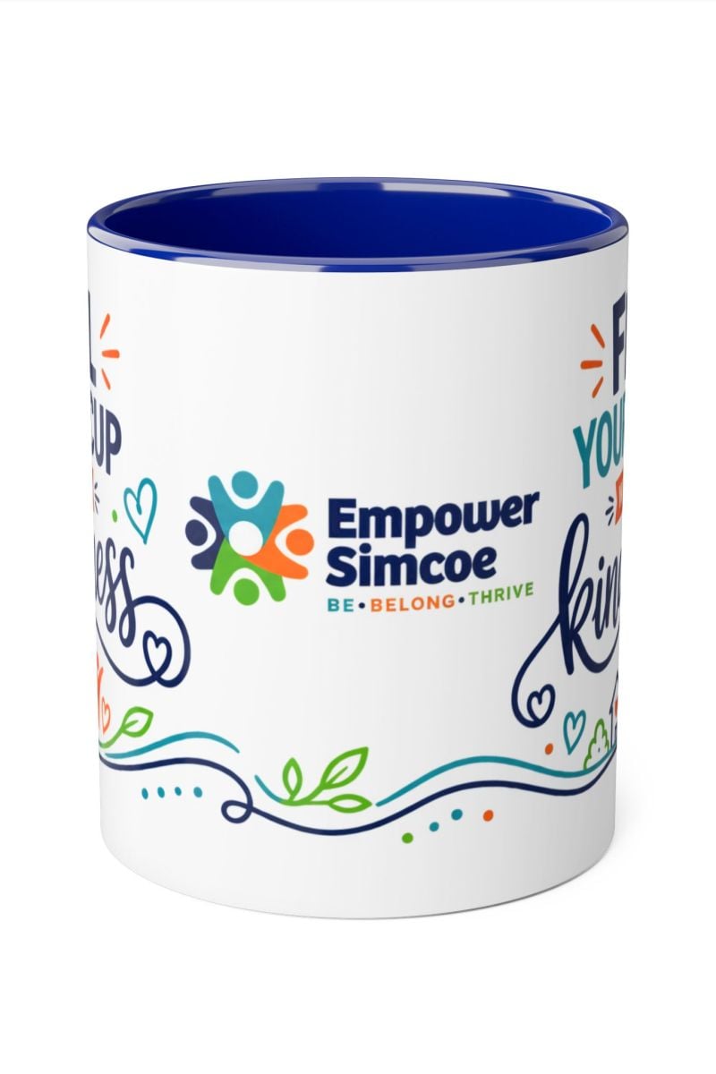 Fill Your Cup With Kindness Mug — Empower Simcoe