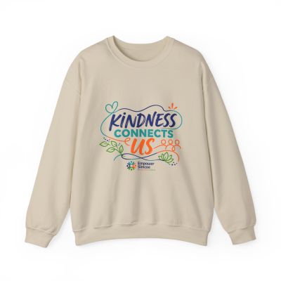 Kindness Connects Us Crewneck — Empower Simcoe