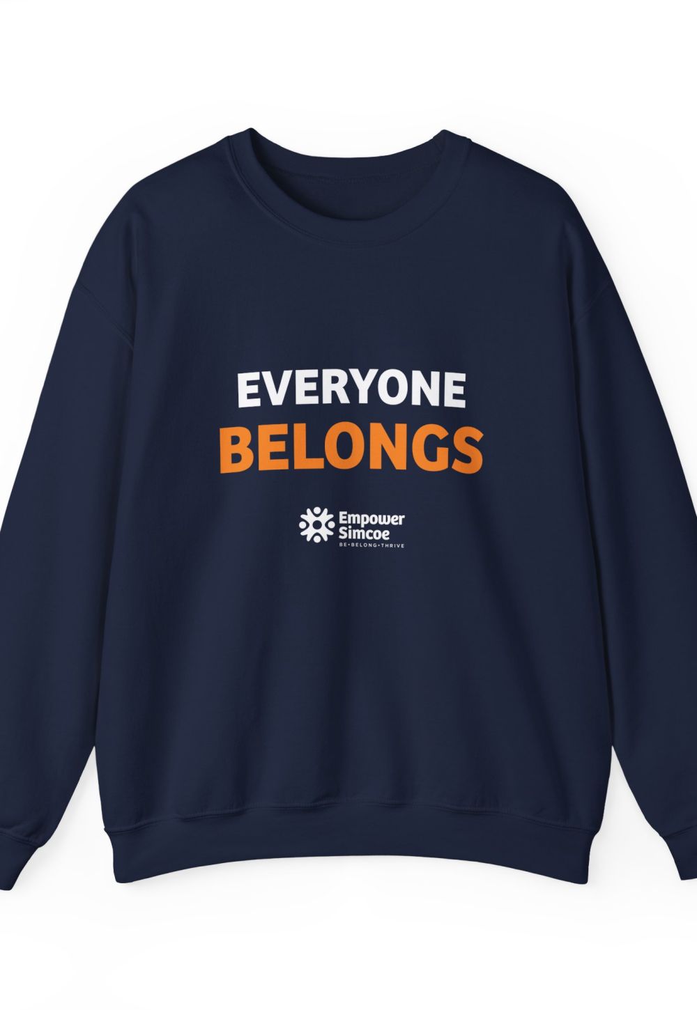 Everyone Belongs Crewneck — Empower Simcoe