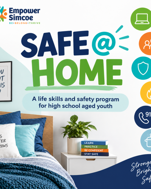 Safe @ Home – Life Skills & Safety Program for Youth