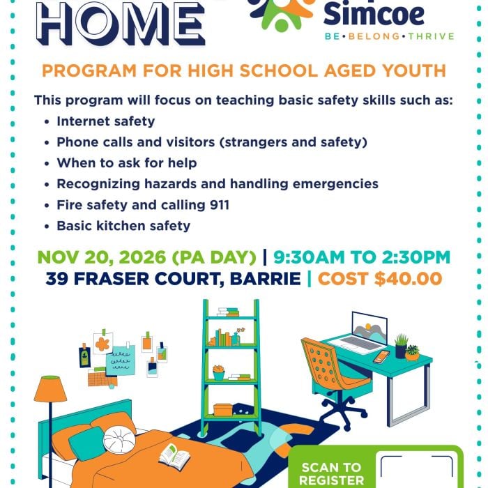 Safe @ Home – Life Skills & Safety Program for Youth