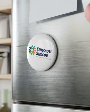 Colour Logo Button Magnet