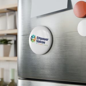 Colour Logo Button Magnet