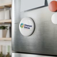 Colour Logo Button Magnet